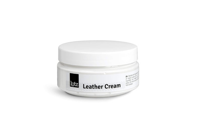 Lutz Leather Cream | Rejuvenating Cream | Restore Leather Shoes, Bags, Jackets and More 3.38 fl. Oz | Made in Europe (101 - White) - Image 1